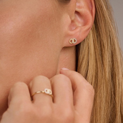 Luxoia - Blush Ohrstecker 14k Gelbgold - 7397YZI