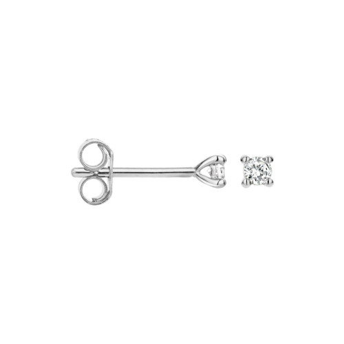 Luxoia - Blush Diamonds Ohrstecker 14k Weissgold - 7601WDI