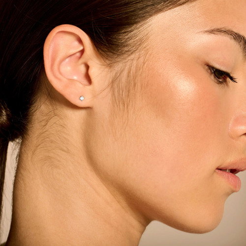 Luxoia - Blush Diamonds Ohrstecker 14k Weissgold - 7601WDI