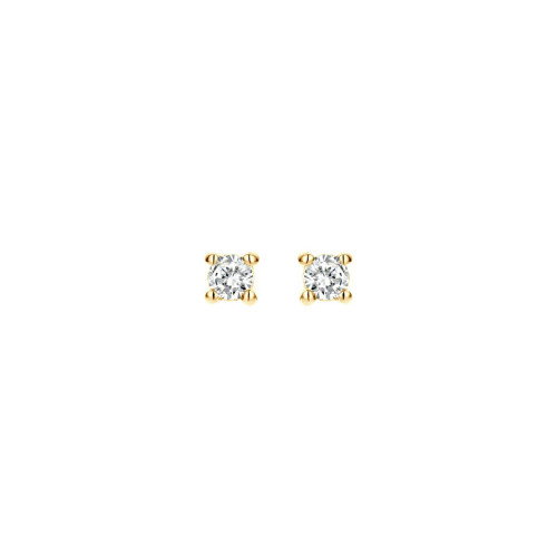 Luxoia - Blush Diamonds Ohrstecker 14k Gelbgold - 7601YDI