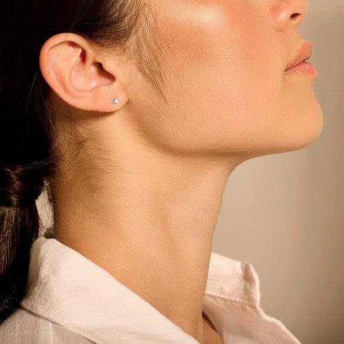 Luxoia - Blush Diamonds Ohrstecker 14k Weissgold - 7603WDI