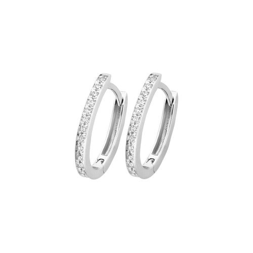 Luxoia - Blush Diamonds Ohrringe 14k Weissgold - 7622WDI