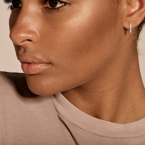 Luxoia - Blush Diamonds Ohrringe 14k Weissgold - 7622WDI