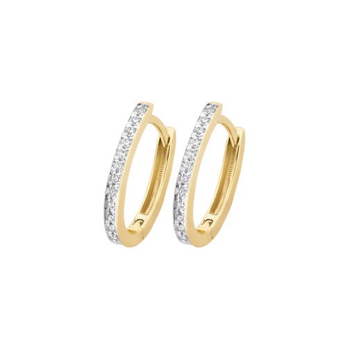 Luxoia - Blush Diamonds Ohrringe 14k Gelbgold - 7622YDI