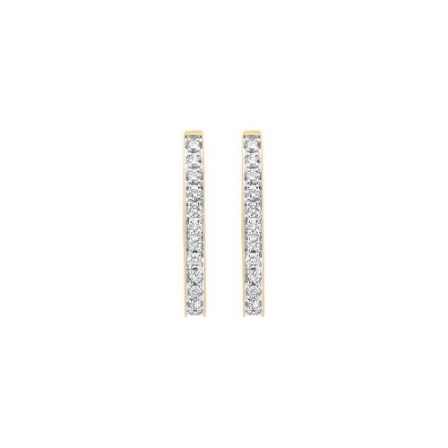 Luxoia - Blush Diamonds Ohrringe 14k Gelbgold - 7622YDI