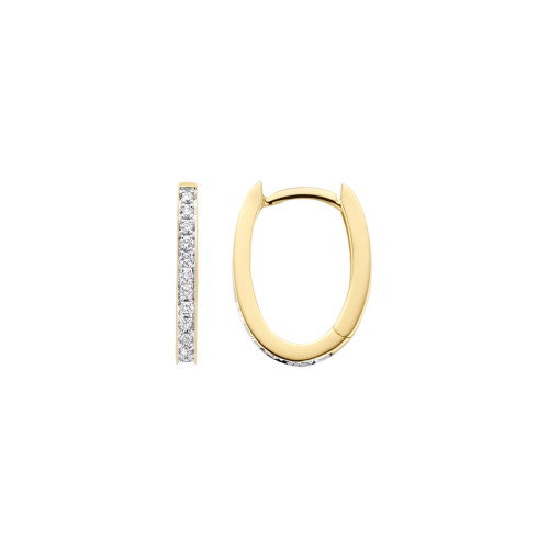 Luxoia - Blush Diamonds Ohrringe 14k Gelbgold - 7622YDI