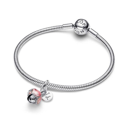 Luxoia - Pandora Bicolor Blühende Blume Charm - 764453C01