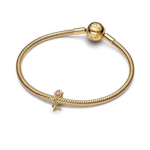 Luxoia - Pandora Tulpe Offen gearbeitetes Charm - 764555C01