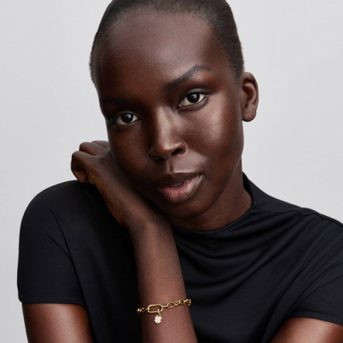 Luxoia - Pandora ME Weisses Glückskleeblatt Charm - 764564C01