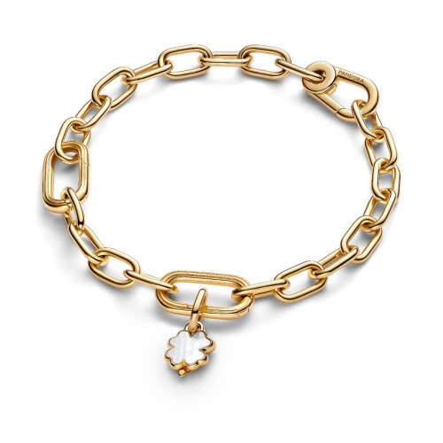 Luxoia - Pandora ME Weisses Glückskleeblatt Charm - 764564C01