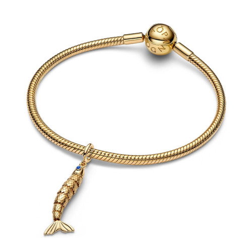 Luxoia - Pandora Beweglicher Fisch Charm Anhänger - 764686C01