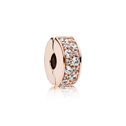 Luxoia - Pandora Klarer Pavé Clip Charm - 781817CZ