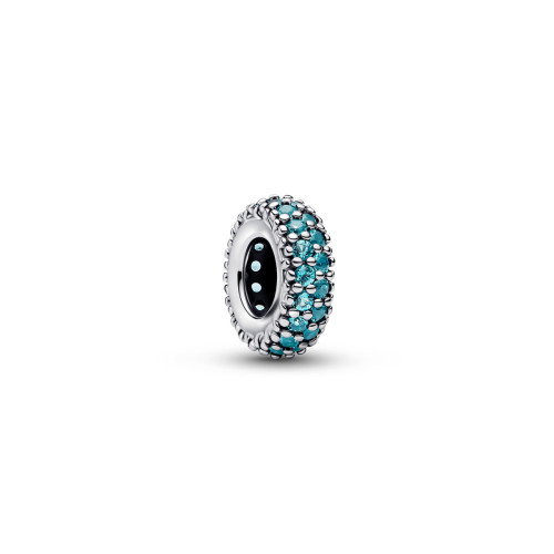 Luxoia - Pandora Eisblauer Stein Zwischenelement Charm - 791359C01