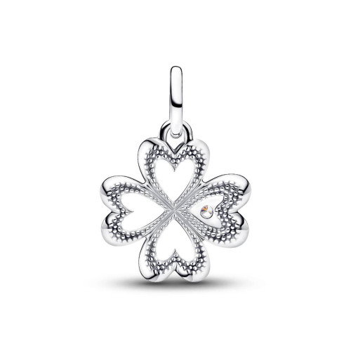 Luxoia - Pandora ME Herz Vierblättriges Kleeblatt Medaillon Charm - 793034C01
