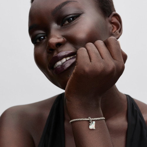 Luxoia - Pandora Eisbär Mutter & Junges Char - 794243C01