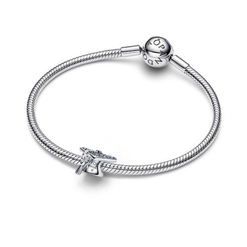 Luxoia - Pandora Funkelnde Blaue Absolventenmütze 2026 Charm - 794461C01