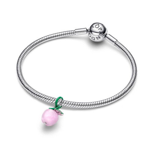 Luxoia - Pandora Rosafarbener Apfel Murano Charm - 794485C01