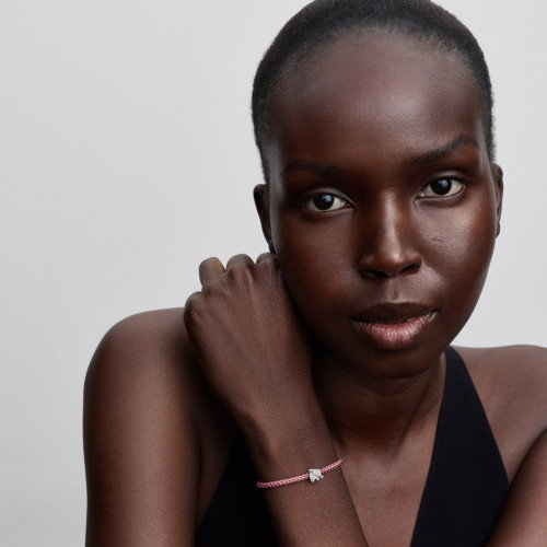 Luxoia - Pandora Strukturierter Elefant Mini Charm - 794528C00