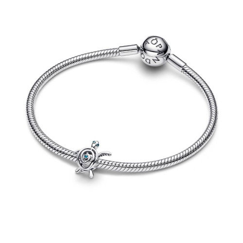 Luxoia - Pandora Offen gearbeitete Meeresschildkröte Charm - 794697C01