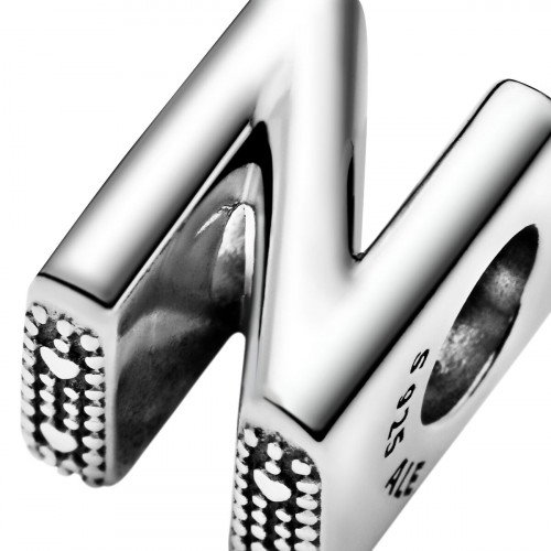 Luxoia - Pandora Buchstabe N Alphabet Charm - 797468
