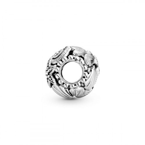 Luxoia - Pandora Offen gearbeitetes Seestern Muschel und Herzen Charm - 798950C00