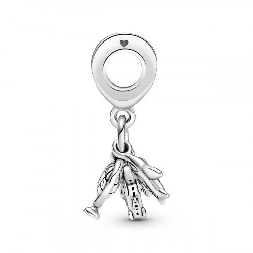 Luxoia - Pandora Flugzeug Globus und Koffer Charm - 799435C01