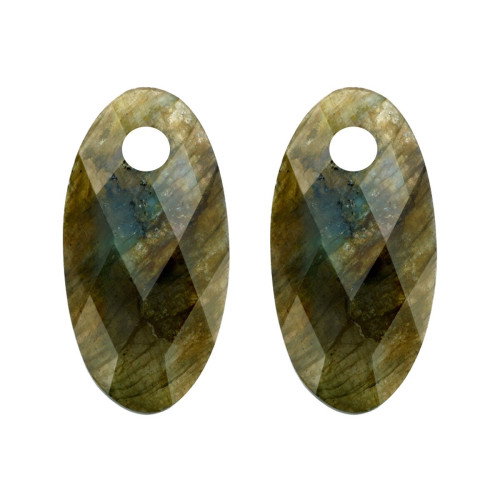 Luxoia - Blush Ohr Charms Labradorite - 820LABL
