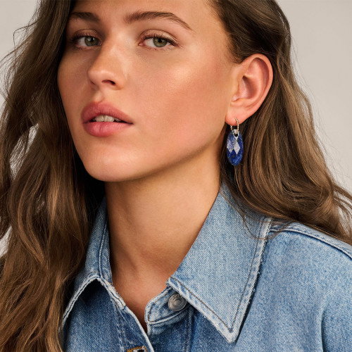 Luxoia - Blush Ohr Charms Lapis - 820LAPL