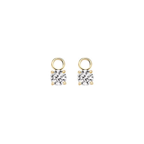 Luxoia - Blush Ohr Charms 14k Gelbgold - 9045YZI
