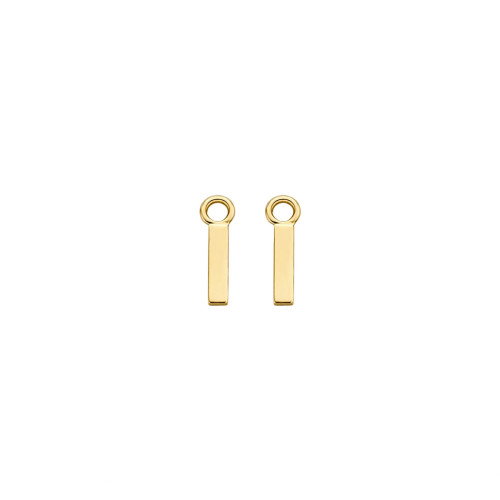Luxoia - Blush Ohr Charms 14k Gelbgold - 9056YGO
