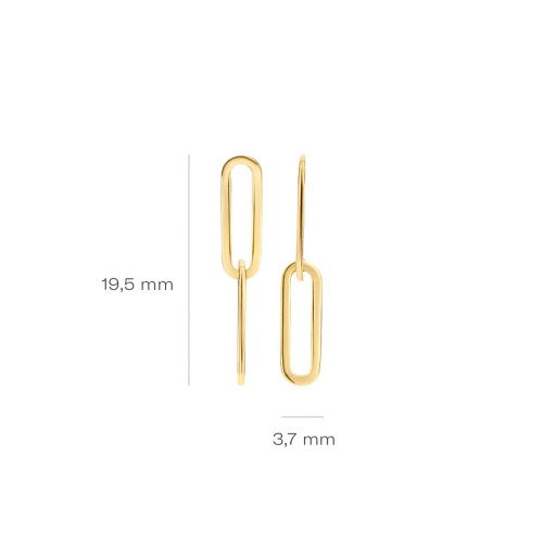 Luxoia - Blush Ohr Charms 14k Gelbgold - 9064YGO