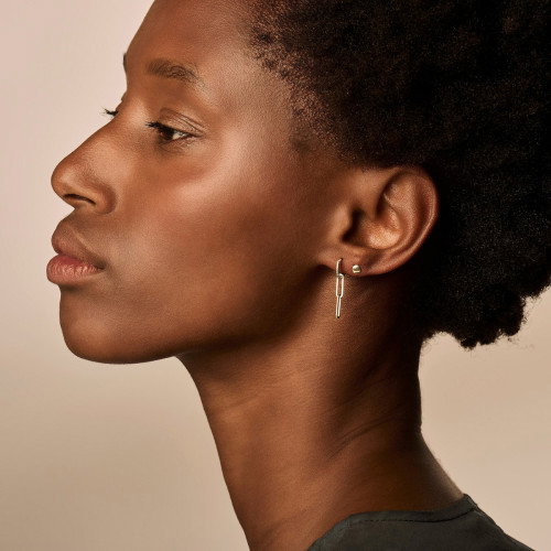 Luxoia - Blush Ohr Charms 14k Gelbgold - 9064YGO