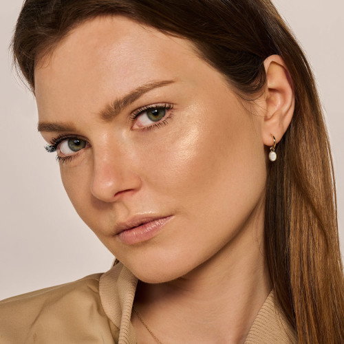 Luxoia - Blush Ohrring Charms 14k Gelbgold - 9078YMP