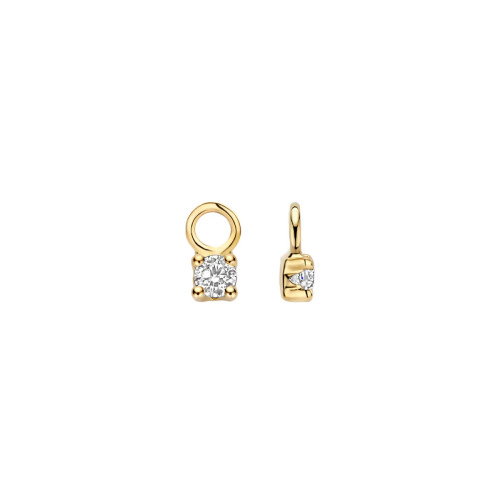Luxoia - Blush Ohr Charms 14k Gelbgold - 9097YZI
