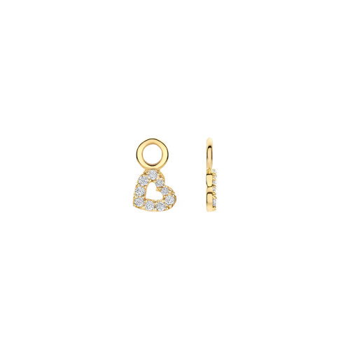 Luxoia - Blush Ohr Charms 14k Gelbgold - 9098YZI