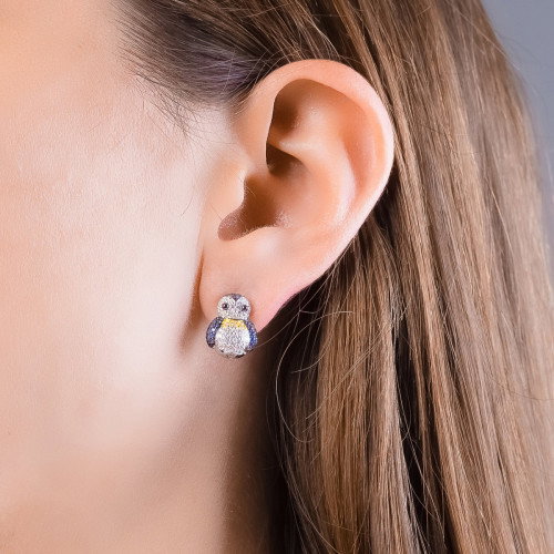 Luxoia - Seinerzeit Fernando Pinguin Ohrstecker - SZA-2990-128