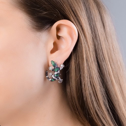 Luxoia - Seinerzeit Speedy Salamander Ohrstecker - SZA-2990-163