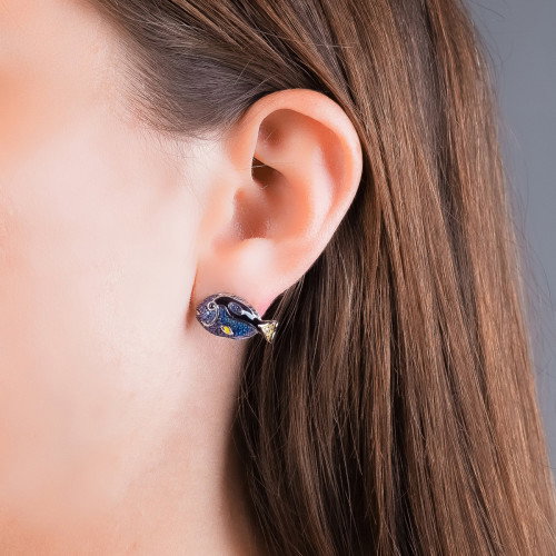 Luxoia - Seinerzeit Dory Fisch Ohrstecker - SZA-2990-246