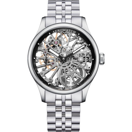 Luxoia - Aerowatch Renaissance Skeleton Cobweb - A 50981 AA17 NEW M