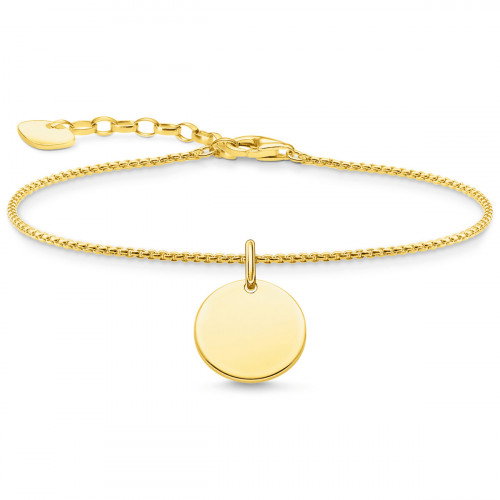 Luxoia - Thomas Sabo Armband Mit Coin Gold - A1960-413-39-L19V