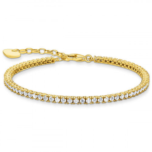 Luxoia - Thomas Sabo Tennis Armband Gold - A2021-414-14-L19V