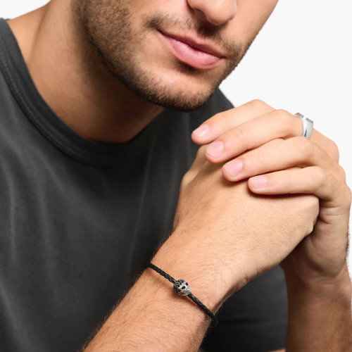 Luxoia - Thomas Sabo Armband Totenkopf Krone Silber - A2055-805-11