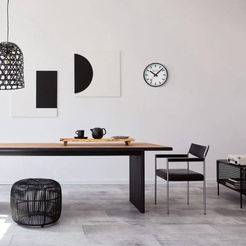 Luxoia - Mondaine Wanduhr (25 cm) - A990.CLOCK.12SBB