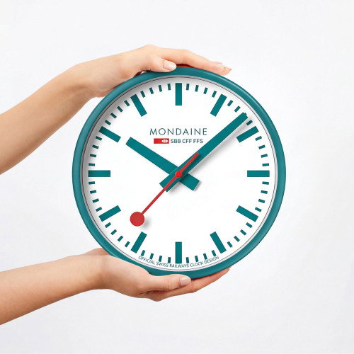 Luxoia - Mondaine Wanduhr (25 cm) Limited Edition - A990.CLOCK.10SBD
