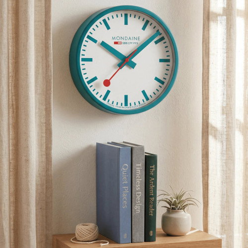 Luxoia - Mondaine Wanduhr (25 cm) Limited Edition - A990.CLOCK.10SBD