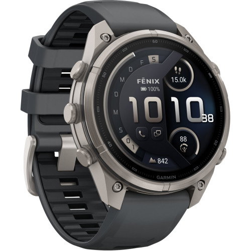 Luxoia - Garmin Fenix 9 Pro inReach Amoled Titanium Graphite (47 mm) - 010-04336-21