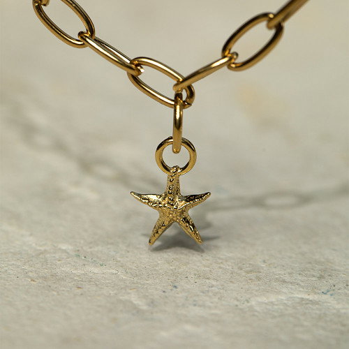 Luxoia - Paul Hewitt Starfish Charm Gold - PH-JE-0426
