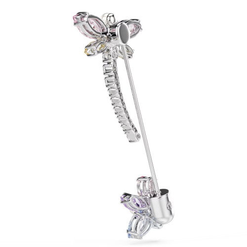 Luxoia - Swarovski x Ariana Grande Brosche Verschiedene Schliffe Libelle Mehrfarbig Rhodiniert - 5737428
