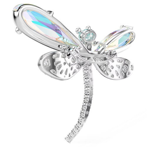 Luxoia - Swarovski x Ariana Grande Brosche und Haar Accessoire Verschiedene Schliffe Libelle Grün Rhodin - 5749193