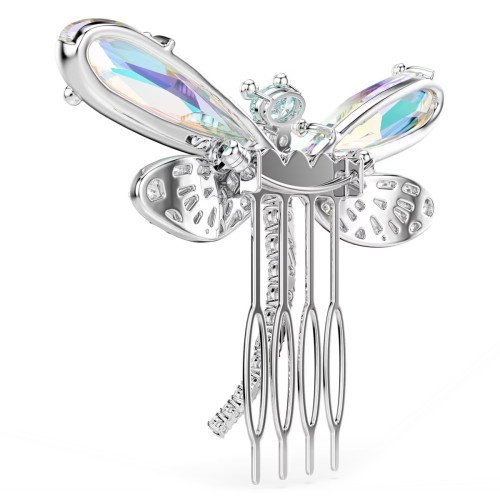 Luxoia - Swarovski x Ariana Grande Brosche und Haar Accessoire Verschiedene Schliffe Libelle Grün Rhodin - 5749193